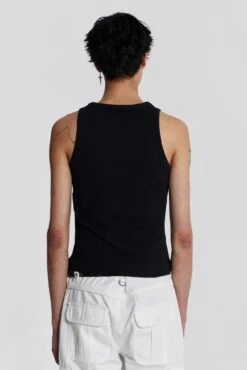 NTRLS Black Rib Vest -Trendy Wear Outlet Store 11 mayjadedman1690
