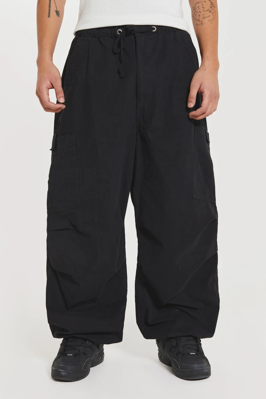 Black Parachute Cargo Pants 3 Black Parachute Cargo Pants
