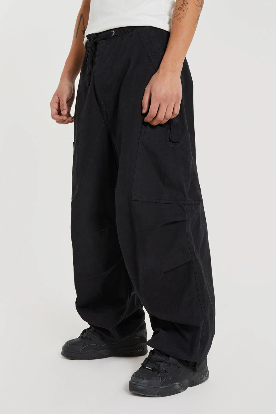 Black Parachute Cargo Pants 5 Black Parachute Cargo Pants - Image 3