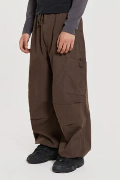 Brown Parachute Cargo Pants -Trendy Wear Outlet Store 4 dd54bf99 7b45 4279 81c9 710c0650c2aa