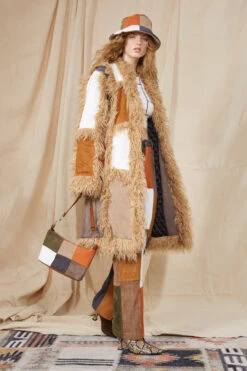 Jaded London Mixed Patchwork Cord Wide Leg Trousers -Trendy Wear Outlet Store 7I9A2519