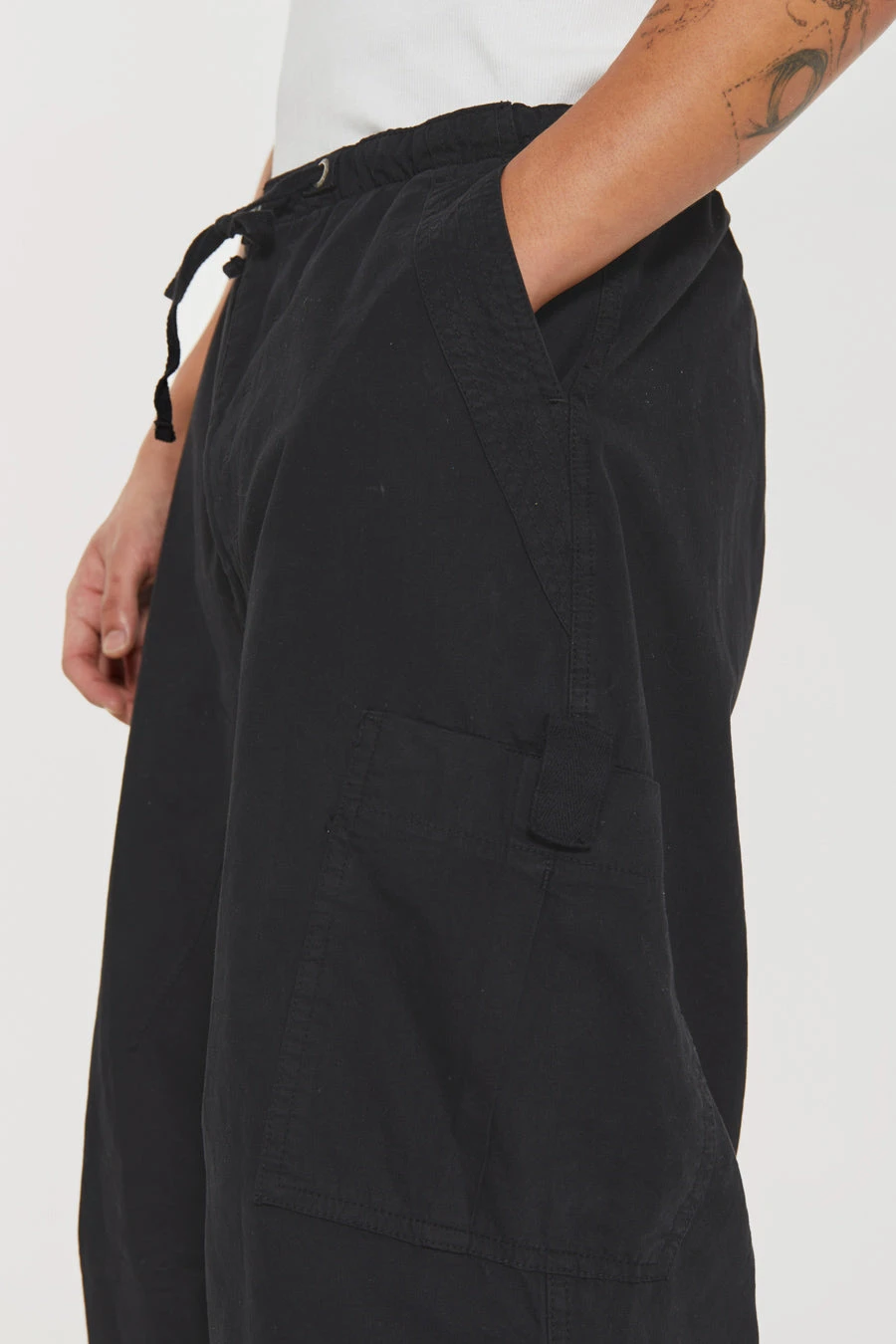 Black Parachute Cargo Pants 9 Black Parachute Cargo Pants - Image 7