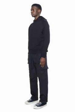 Anthracite Black Trail Cargo Trousers -Trendy Wear Outlet Store BLACKCARGO6
