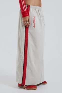 Jaded London Uptown Windbreaker Maxi Skirt -Trendy Wear Outlet Store BLUEPRINT ECCOM0802