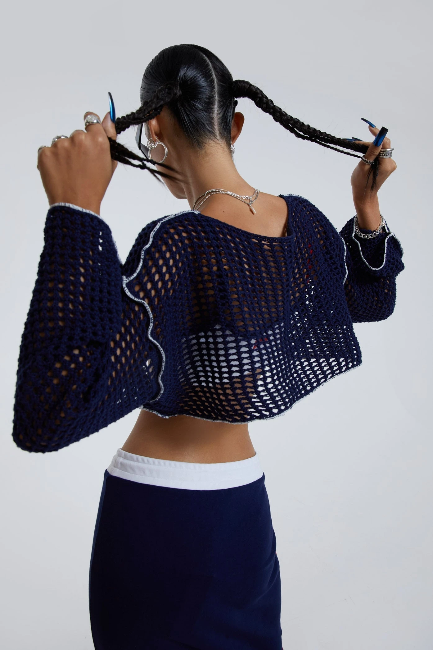 Jaded London 78th St Cropped Knit 4 Jaded London 78th St Cropped Knit - Image 2