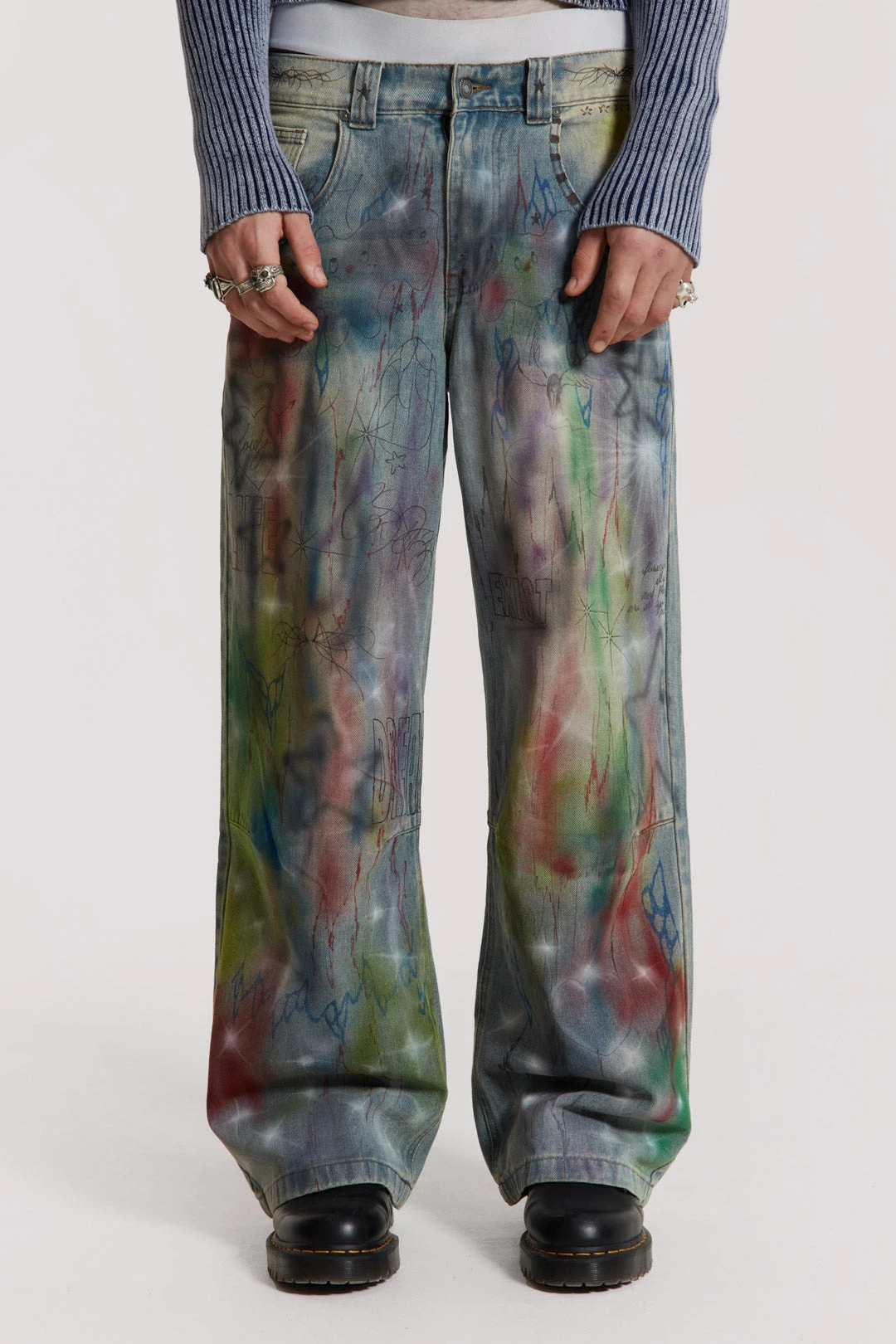 Drifting Through Space Baggy Jeans 3 Drifting Through Space Baggy Jeans