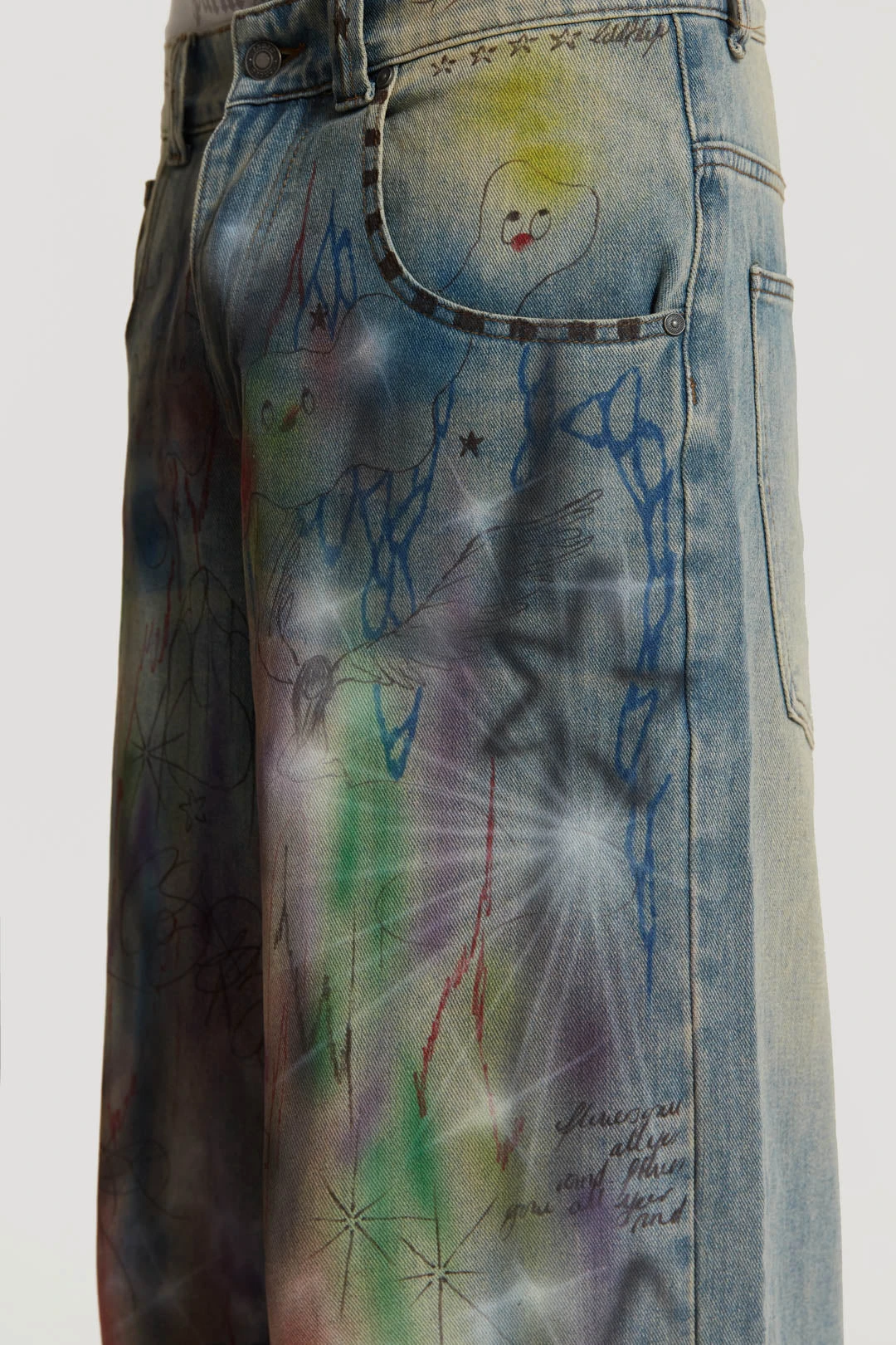 Drifting Through Space Baggy Jeans 10 Drifting Through Space Baggy Jeans - Image 8