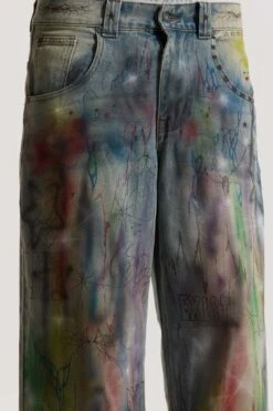 Drifting Through Space Baggy Jeans 16 Drifting Through Space Baggy Jeans -Trendy Wear Outlet Store COLDFEET0667