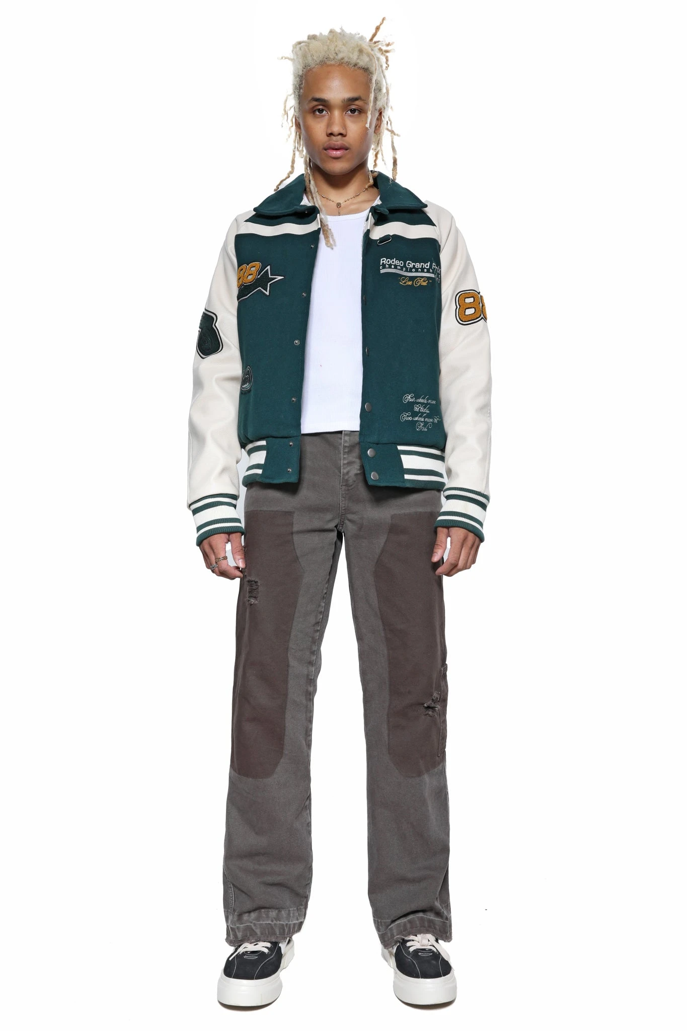 Green Rodeo Varsity Jacket 4 Green Rodeo Varsity Jacket - Image 2