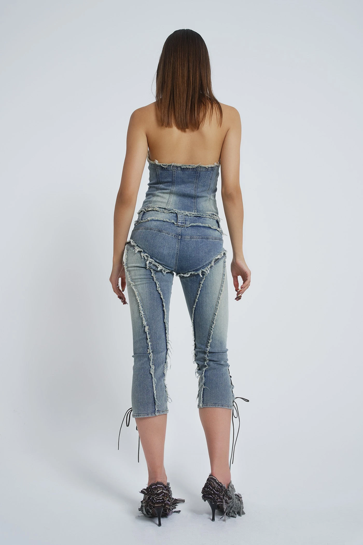 Jaded London Get Riding 5 In 1 Detachable Denim Jumpsuit 7 Jaded London Get Riding 5 In 1 Detachable Denim Jumpsuit - Image 5