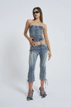 Jaded London Get Riding 5 In 1 Detachable Denim Jumpsuit 24 Jaded London Get Riding 5 In 1 Detachable Denim Jumpsuit -Trendy Wear Outlet Store JADED COWBOYSECOM1944