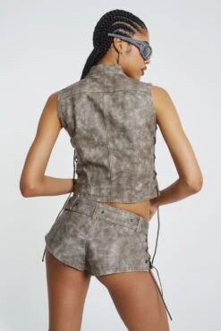 Jaded London Steel Lace Up Side PU Hot Pants 14 Jaded London Steel Lace Up Side PU Hot Pants -Trendy Wear Outlet Store JADED HOTLINE SWIMECOM1556 b1064d45 01e6 4086 bee4 53e8be808054