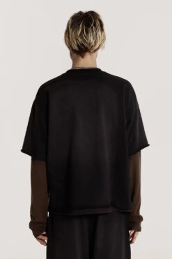 Villain Layered Sweat -Trendy Wear Outlet Store JADED TRASH0660