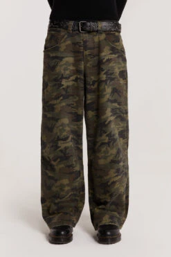 Camo Colossus Baggy Jeans 14 Camo Colossus Baggy Jeans -Trendy Wear Outlet Store JADED TRASH0827