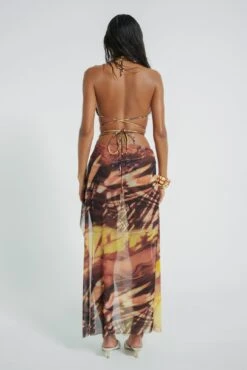 Aphrodite Wrap Around Mesh Maxi Skirt 9 Aphrodite Wrap Around Mesh Maxi Skirt -Trendy Wear Outlet Store JADEDECOM EARTHTBC5811