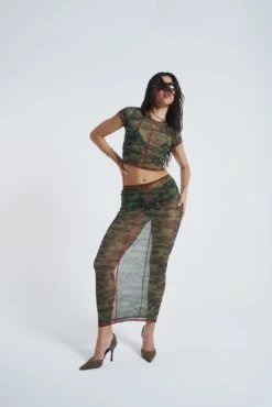Jaded London Astro Camo Mesh Maxi Skirt 9 Jaded London Astro Camo Mesh Maxi Skirt -Trendy Wear Outlet Store JADEDLDN OFFSIDE2475 fef7c961 4529 475c 855e 9e43ab50a594