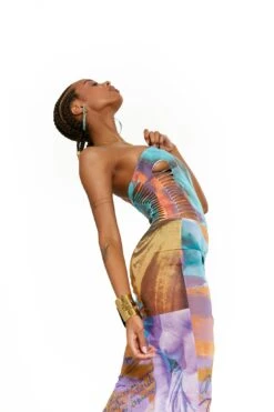 Jaded London Aphrodite Mesh Maxi Skirt -Trendy Wear Outlet Store JADEDSWIM2659