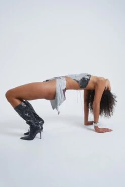 Jaded London Printed Chain Mail Draped Top 15 Jaded London Printed Chain Mail Draped Top -Trendy Wear Outlet Store JADEDVENDETTA ECOM0309