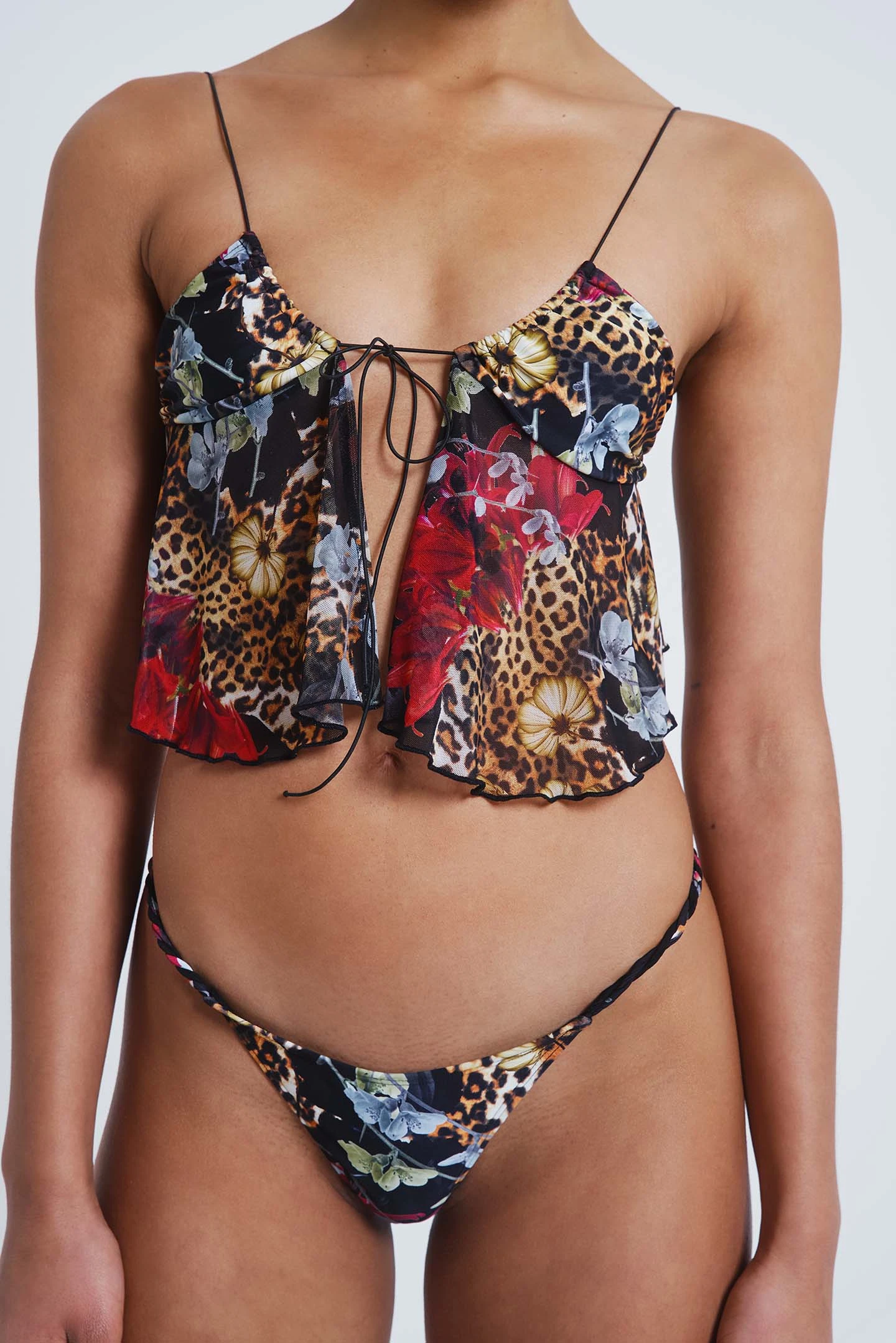 Antoinette Sheer Panel Bikini Top 6 Antoinette Sheer Panel Bikini Top - Image 4