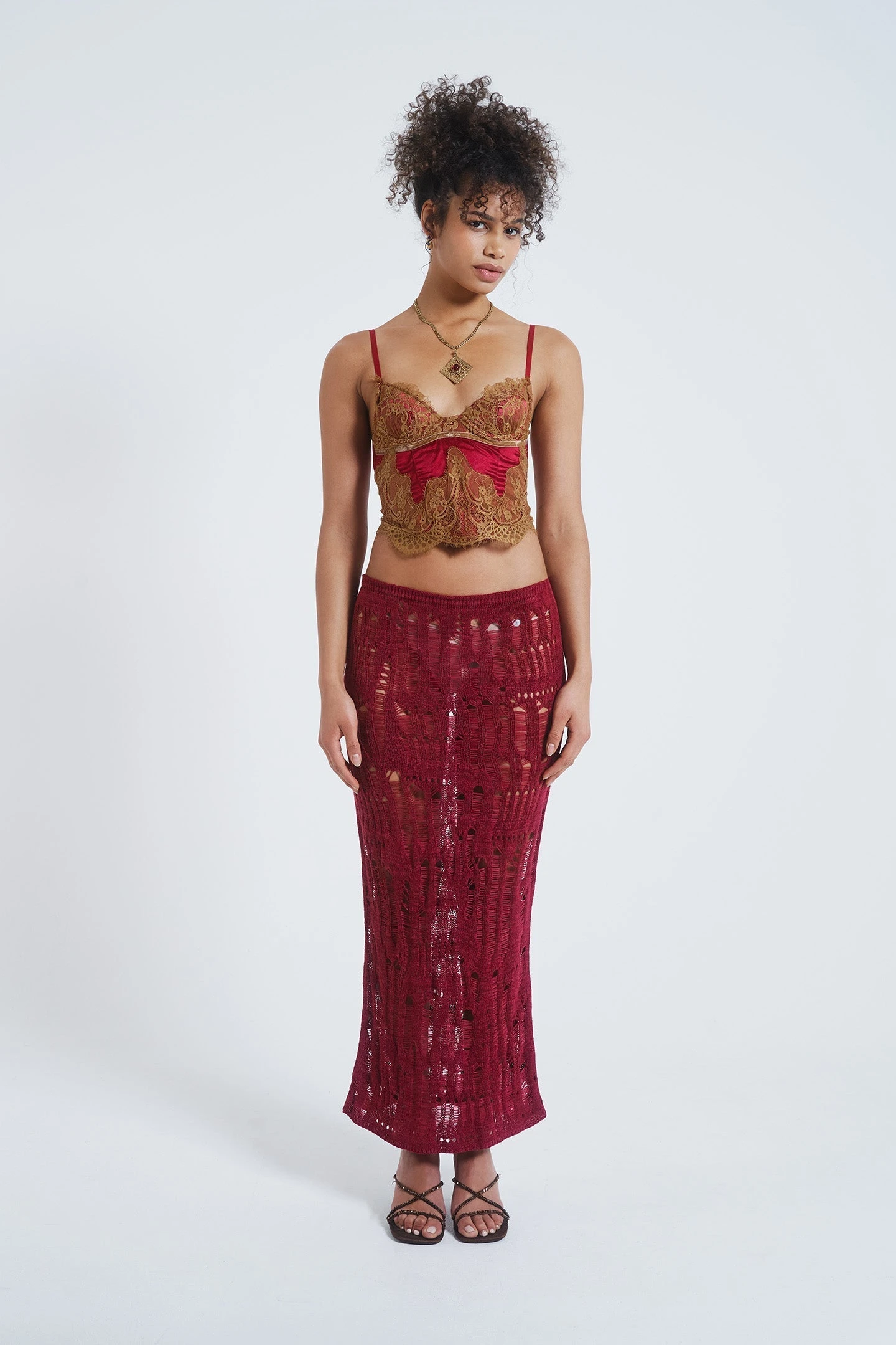 Jaded London Red Lorelai Corset 6 Jaded London Red Lorelai Corset - Image 4