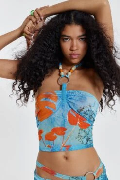 Jaded London Cora Halterneck Mesh Top 14 Jaded London Cora Halterneck Mesh Top -Trendy Wear Outlet Store JADEDWW12 603741