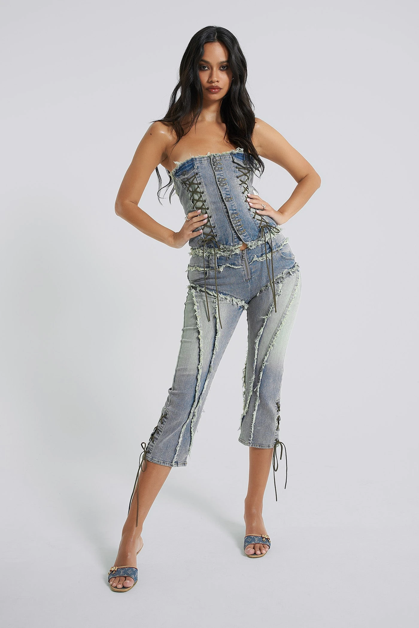 Jaded London Get Riding 5 In 1 Detachable Denim Jumpsuit 3 Jaded London Get Riding 5 In 1 Detachable Denim Jumpsuit