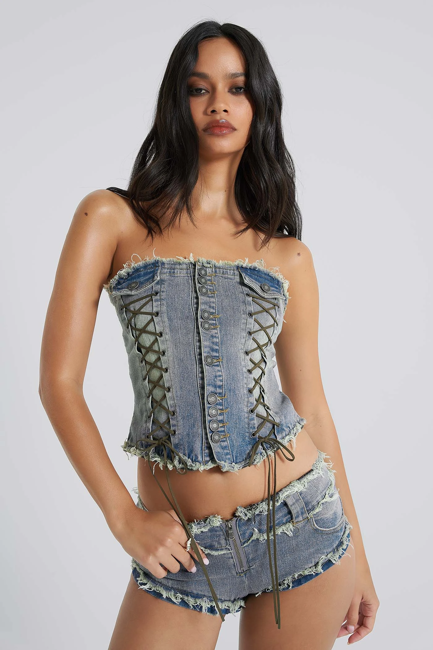 Jaded London Get Riding 5 In 1 Detachable Denim Jumpsuit 4 Jaded London Get Riding 5 In 1 Detachable Denim Jumpsuit - Image 2