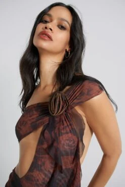 Jaded London Athena One Shoulder Draped Maxi Dress -Trendy Wear Outlet Store JADEDWWE COMRESHOOTS5306