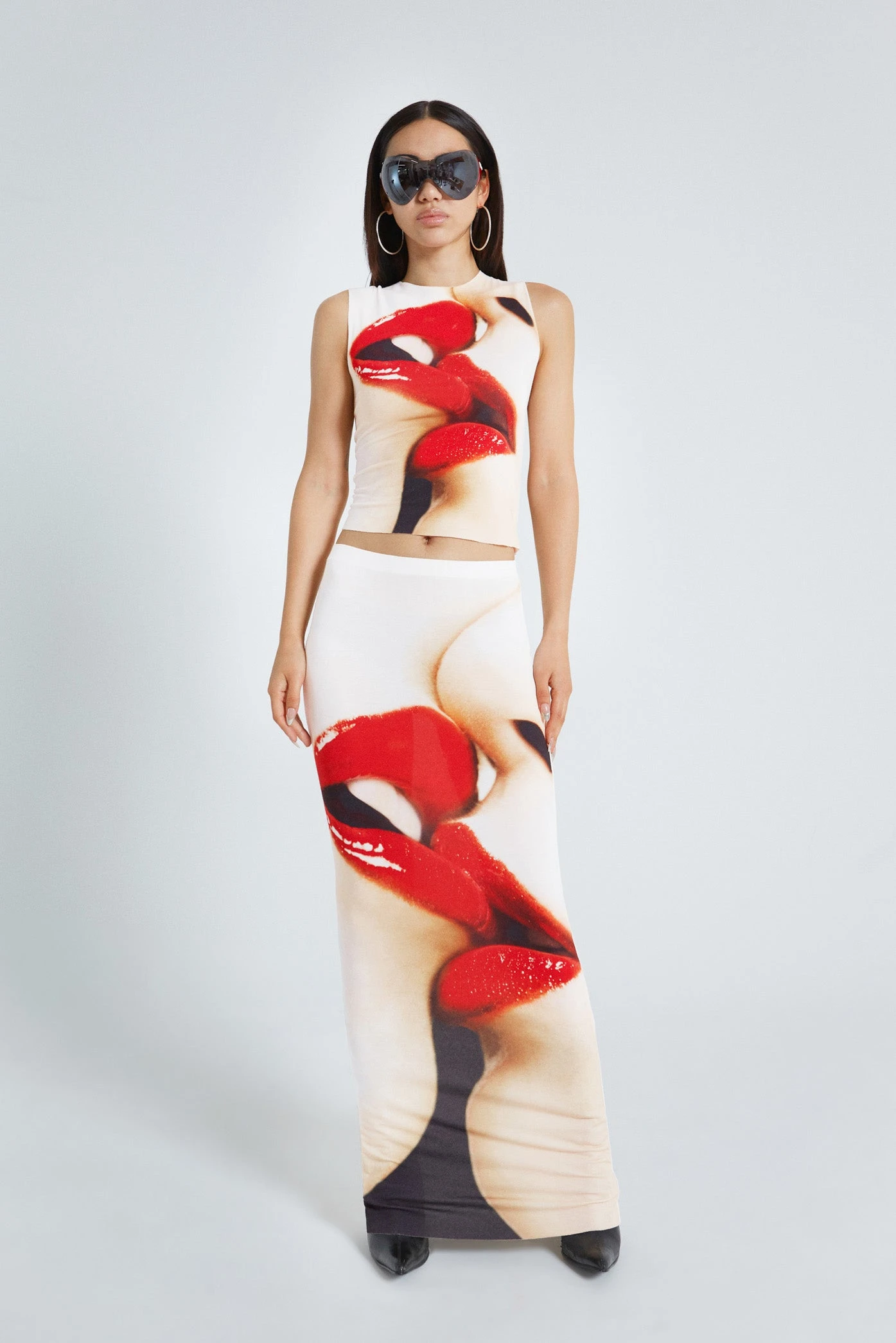 Jaded London Kiss Me Quick Raw Hem Maxi Skirt 3 Jaded London Kiss Me Quick Raw Hem Maxi Skirt