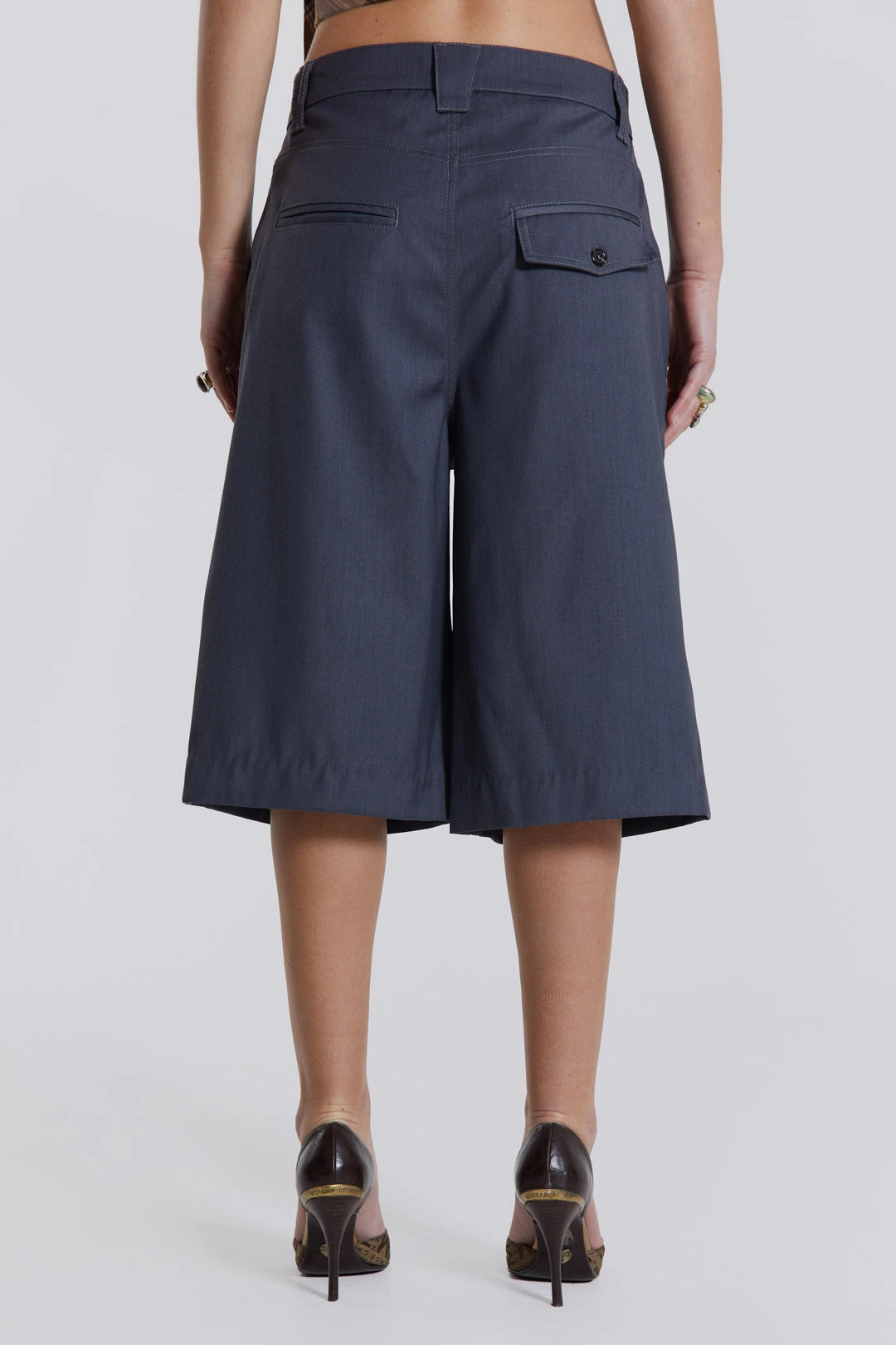 Jaded London Coltraine Tailored Wide Leg Shorts 5 Jaded London Coltraine Tailored Wide Leg Shorts - Image 3