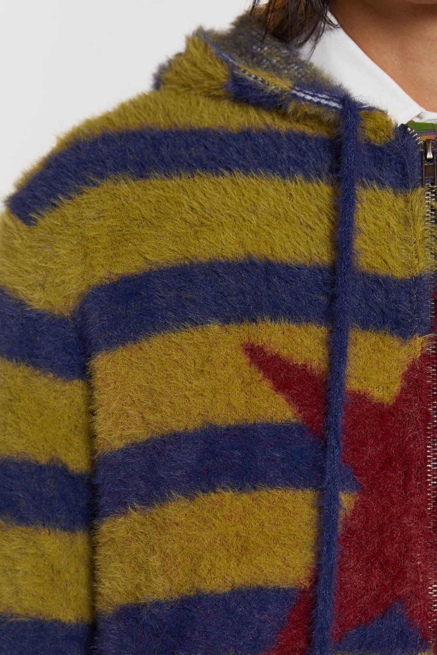 Sonic Stripe Knit Hoodie 7 Sonic Stripe Knit Hoodie - Image 5