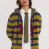 Sonic Stripe Knit Hoodie 2 Sonic Stripe Knit Hoodie -Trendy Wear Outlet Store MENS CRUSUH00941