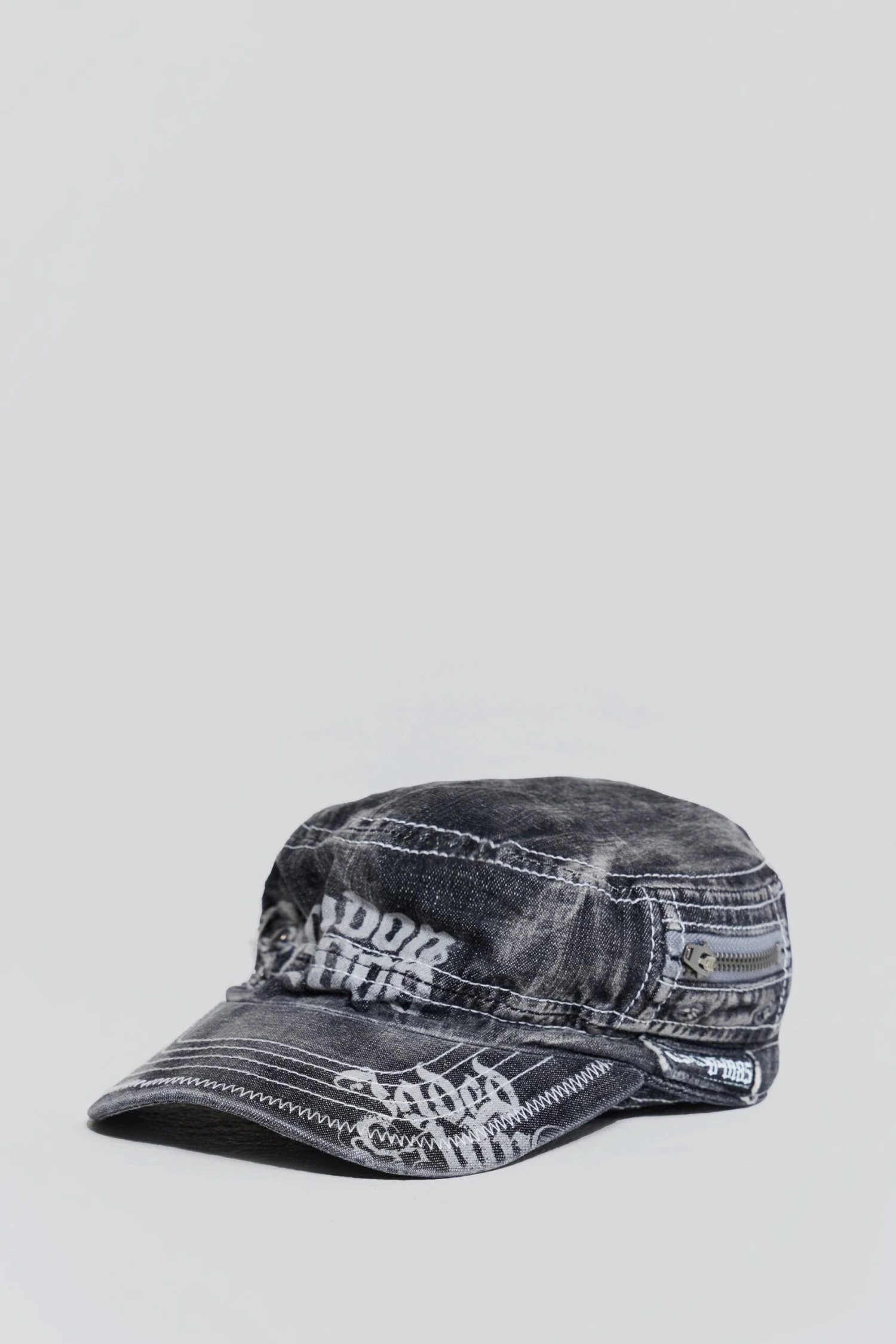 Grey Denim Collide Hat 3 Grey Denim Collide Hat