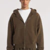 NTRLS Mocha Oversized Zip Through Hoodie 2 NTRLS Mocha Oversized Zip Through Hoodie -Trendy Wear Outlet Store NTRLSECOM0326