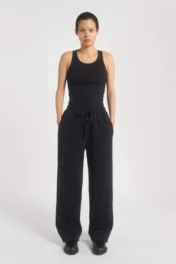 NTRLS Dust Black Relaxed Joggers -Trendy Wear Outlet Store NTRLSECOM1740