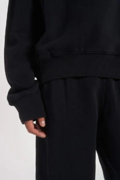 NTRLS Dust Black Crew Neck Sweatshirt 15 NTRLS Dust Black Crew Neck Sweatshirt -Trendy Wear Outlet Store NTRLSECOM2132