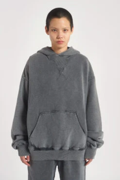 NTRLS Chrome Grey Oversized Hoodie