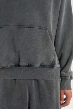 NTRLS Chrome Grey Oversized Hoodie -Trendy Wear Outlet Store NTRLSECOM2557