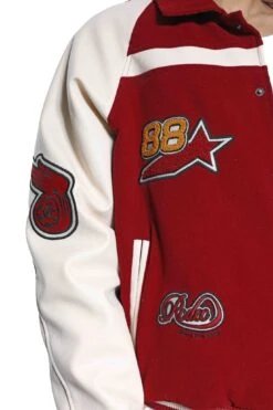 Red Rodeo Varsity Jacket -Trendy Wear Outlet Store RedVarsity6