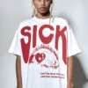 Lovesick T-Shirt 2 Lovesick T-Shirt -Trendy Wear Outlet Store SICKREDTEE2