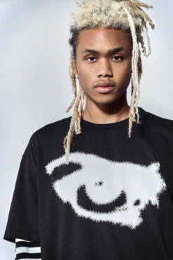 Retina T-Shirt -Trendy Wear Outlet Store STRIPEDLONGSLEEVEEYEPRINT4