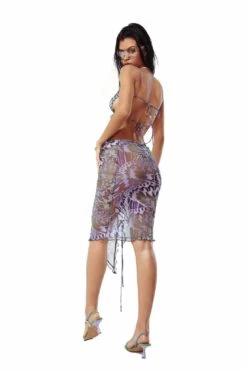 Jaded London Volare Asymmetric Lace Up Beach Skirt -Trendy Wear Outlet Store SWIM7225