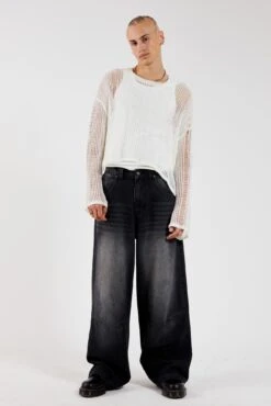 White Labyrinth Jumper 9 White Labyrinth Jumper -Trendy Wear Outlet Store VERTIGOPART20060