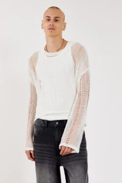 Featured Products 17 White Labyrinth Jumper