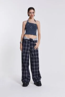 Jaded London Aphex Checked Trousers -Trendy Wear Outlet Store WOMENS2632 7395c6df 0e9d 4227 9339 460b9fa595f3