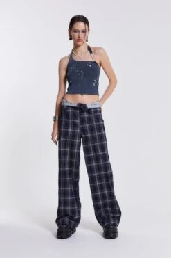 Jaded London Aphex Checked Trousers -Trendy Wear Outlet Store WOMENS2637 ed3d0411 5a1b 4f13 b15d 684f4f51da9d