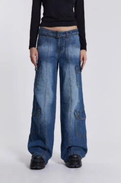 Jaded London Tundra Cargo Jeans -Trendy Wear Outlet Store WOMENS4485