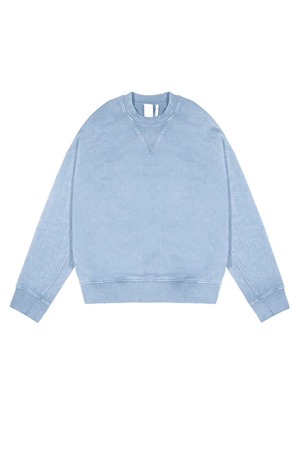 NTRLS Powder Blue Crew Neck Sweatshirt 4 NTRLS Powder Blue Crew Neck Sweatshirt - Image 2