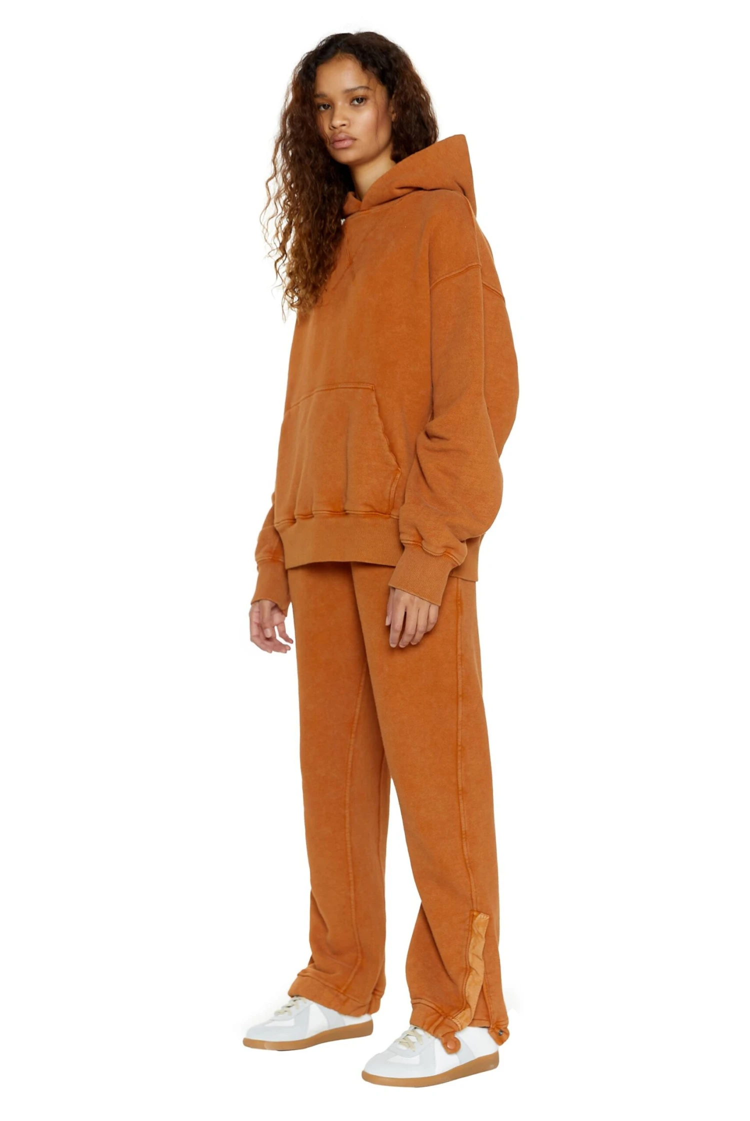 Jaded London NTRLS Rust Orange Cuffed Joggers 5 Jaded London NTRLS Rust Orange Cuffed Joggers - Image 3