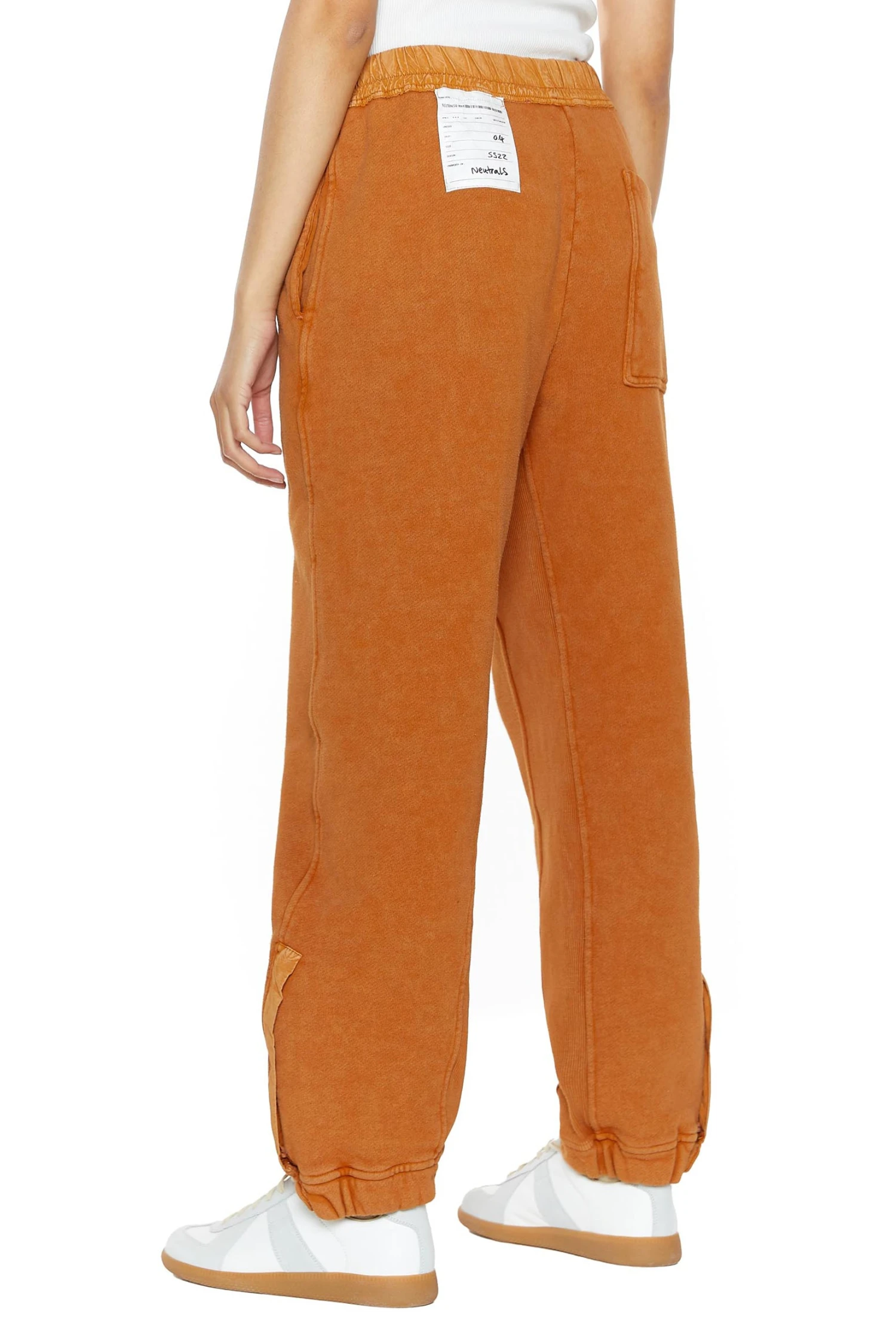 Jaded London NTRLS Rust Orange Cuffed Joggers 7 Jaded London NTRLS Rust Orange Cuffed Joggers - Image 5